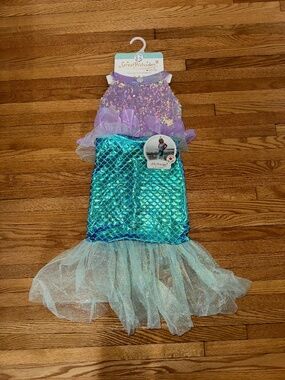 Great Pretenders- Misty mermaid dress costume- size 5-6